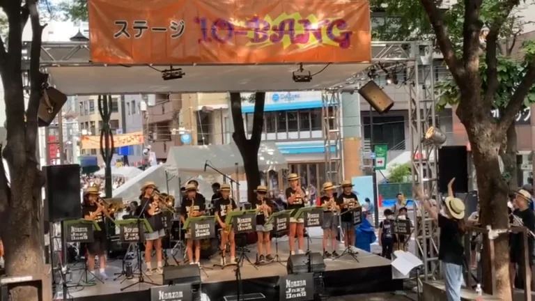 2023年8月 十番祭りパティオ
